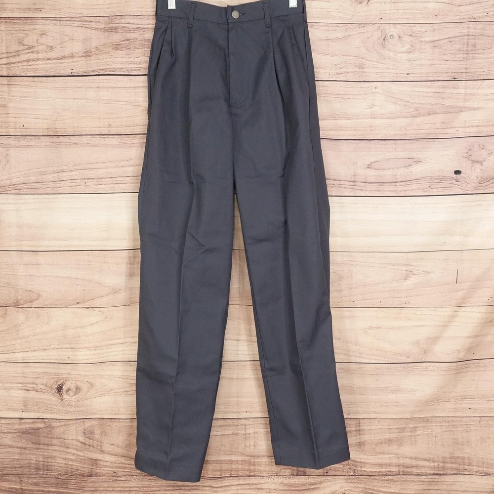 Vintage McDonald's Uniform Pants 26 Gray Workwear 25x30 Made USA 1989 80s